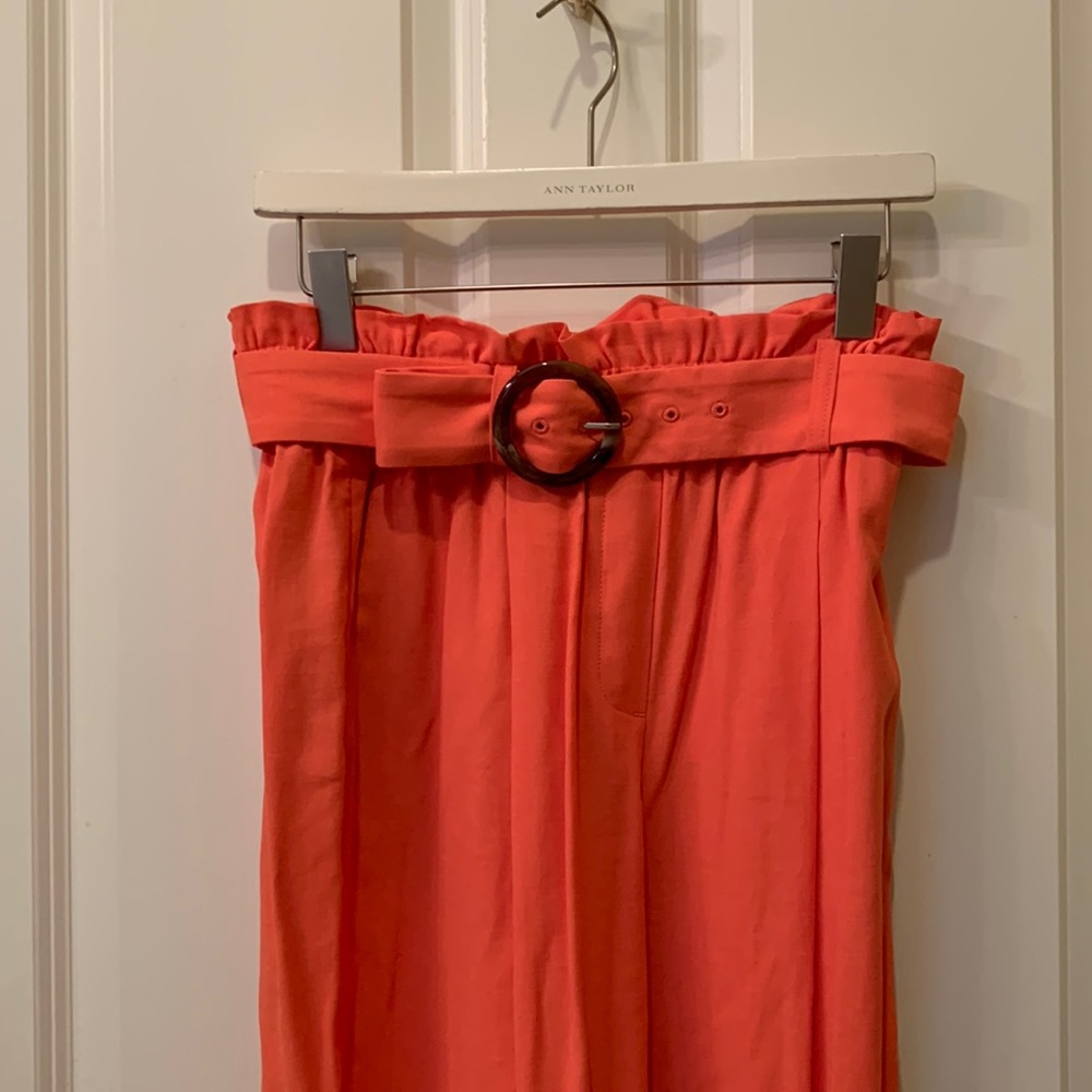 Ann Taylor high waisted wide leg pant